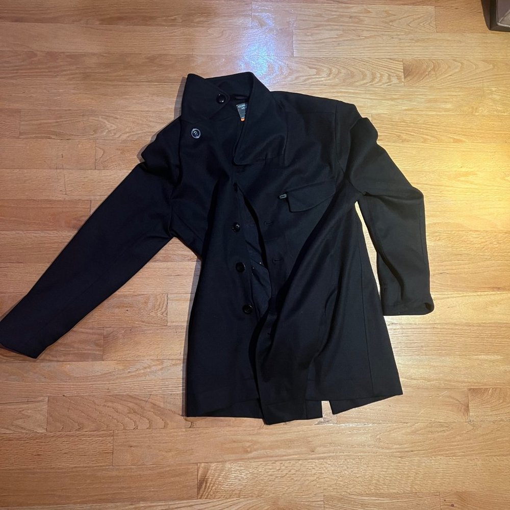 ice breaker merino wool double breasted jacket